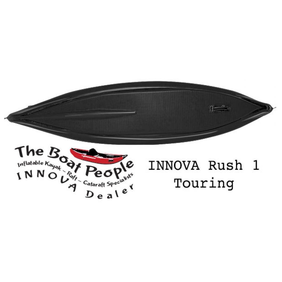 Innova Rush 1 Single Touring Inflatable Kayak @theboatpeople